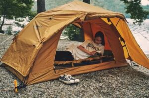 นอนคนเดียวในเต็นท์ Coleman Instant Dome S